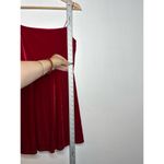 Urban Outfitters Red Velvet Mini Dress S NWT Photo 2