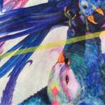 Adidas RARE  Originals Florera Abstract Floral Trefoil Logo Tank Top Size M Photo 4