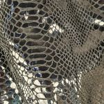 Chico's NWT β Womens Black Boa Shine Kym Leather Jacket 1 Medium 8 Photo 2