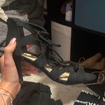 Black Tie High Heels Size 7 Photo 0