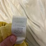 Aritzia Wilfred Free Mustard Yellow Linen Blend Shorts Small Photo 4