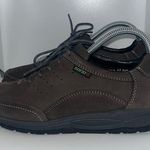 SONO By Mephisto Brown Leather Walking Shoes Sneaker Low Top Lace Up Women’s 7 Photo 0