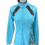 Champion Women Blue Long Sleeve High Neck Full Zip Utility Outdoor Jacket Size M Photo 0