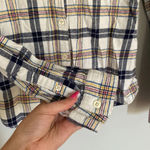 Mossimo Supply Co  Plaid Long Sleep Button Down Size Large Juniors Photo 2