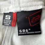 686 Ski Cargo Pants Winter Snow Relaxed Straight Snowboarding White S 32x29 Photo 3