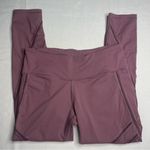 Victoria's Secret Sport Knockout Mauve Leggings w Sheer Mesh Side Panels (Large) Photo 2