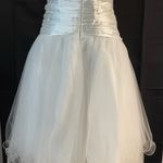 NEW May Queen Couture Crystal Embellished Cocktail Prom Party Dress Sz 16 A Line Photo 6