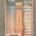 NIB Cylo Pop Silicone Apple Watch Band With Charms Orange Photo 7