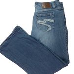 Maurice's 7/8 33 Reg Medium Wash Flare Jeans Photo 1