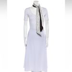 Tiffany & Co. New York NY Fifth Ave Notes Belt Scarf Tie Twirly Wrap Bandeau Photo 2