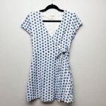 Mi Ami Embroidered Bohemian Coastalgirl Cottagecore Floral Mini Dress Sz Small Blue Photo 2