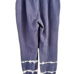 Gap Sweats Blue White Tie Dye Fleece Lined Jogger Sweatpants Women’s Size Small Photo 2