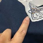 Crable Sportswear Atlanta Braves Fleece Sweatshirt Blue Size XXL Photo 5