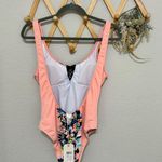 Billabong NWT Floral Coral Island Time One Piece Swimsuit 14 Photo 4