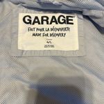 Garage  Women's Windbreaker Size Large Pink white gray colorblock Photo 1