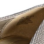 Bandolino Gold Metallic Glitter Peep Toe Platform High Heel Dress Shoes 10M Photo 7