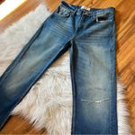 Free People Vixen Cigarette Jean In Vintage Indigo Photo 5