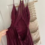 Azazie Maroon Bridesmaid Dress   Photo 3