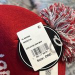 Alabama Crimson Tide Red Winter Cap New Womens Photo 5