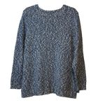 Buffalo David Bitton Blue Textured Knit Sweater Women 2X Plus Long Sleeves # Photo 1