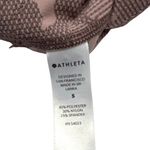 Athleta  Ultimate Stash Pocket Capri Small Pink Mauve Camo High Rise Workout EUC Photo 7