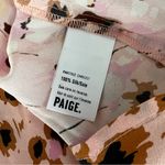 Paige  Giulana Silk Printed Long Sleeve Top Photo 11