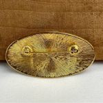 Vintage Avon 90s President’s Club Brooch Mrs. Albee Recognition Pin Cottagecore Gold Photo 1