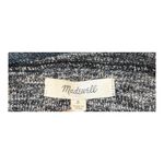 Madewell  Gray Long Sleeve Crew‎ Neck Marled Cotton Top Women Size Small Photo 2
