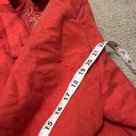 Desigual Long Trench Coat L Red Cotton Tapestry Baroque Fairy Artsy Renaissance Photo 7