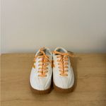 Tretorn Women's White and Orange Sneakers Size 8 Photo 1
