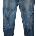 Sandro Misty Star Stitched Straight High-Rise Jeans EU Size 40 US Size 10 Photo 3