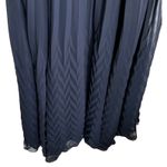 XScape  Navy‎ Pleated Maxi Dress Photo 2