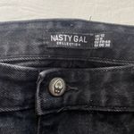 Nasty Gal Black Straight Leg Jeans Photo 4