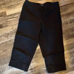 Liz Claiborne  Elegant Black Ankle Pants / DG48 Photo 0