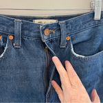 Madewell Baggy Straight Jeans Size 25 Dark Wash Blue Photo 3