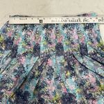 Teetime Womens Large Multi Color Floral Pleated Golf Skirt Zipper Pockets Active Blue Photo 4
