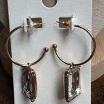 EXPRESS Gold aEarrings with Crystal Elegance Photo 0