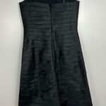 Alex Evenings  Black Strapless Cocktail A-line Mini Dress Size 6 Petite Photo 5