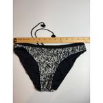 Lululemon  Swimsuit‎ Bottoms Black White Abstract Print Tie Side Bikini Bottom 4 Photo 1