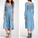 Free People  Space Dyed Henley Sweater Dress Size XS Photo 1
