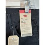 Levi's NEW/NWT 720 High Rise Super Skinny Jeans in Black Size 32 14 Medium Photo 5