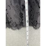 Taylor & Sage  Blouse Shift Lace Overlay Lined Black Size Small Sleeveless Photo 6