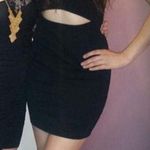 Mystic Middle Cut Out Black Dress Photo 1