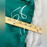 J.Crew Heidi Silk Chiffon Teal Maxi Dress Size 8 Photo 11