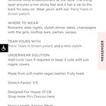 House Of CB Mini Leather Dress Photo 3