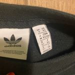 Adidas  Women’s Black and White Colorblock Striped Crewneck Sweatshirt Size XS Photo 2