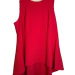 Torrid Fuchsia Pink Passion Textured Ponte Hi Lo Peplum Top Size 3/3X #12576096 Photo 0