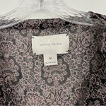 Brochu Walker  Geometric Paisley Printed Silk Blouse Size Medium Photo 6