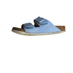 Birkenstock Arizona Sandals – Size 39 (US 8-8.5), Double Strap Shiny Python Photo 1