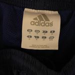 Adidas  Blue Windbreaker Drawstring Swish Pants, Size Medium Photo 3